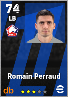 Romain Perraud eFootball player card