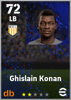 Ghislain Konan eFootball player card