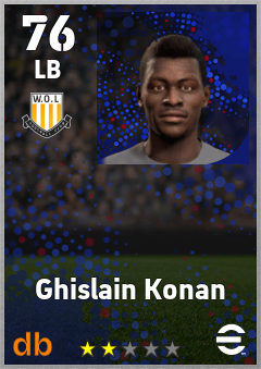 Ghislain Konan eFootball player card