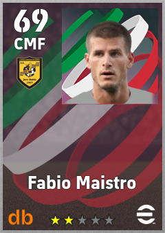 Fabio Maistro — CMF, OVR 69, MAX 69