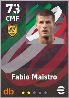 Fabio Maistro eFootball player card