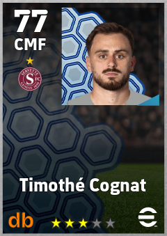 Timothé Cognat eFootball player card