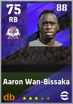 Aaron Wan-Bissaka eFootball player card