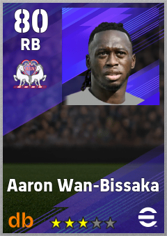 Aaron Wan-Bissaka — RB, OVR 80, MAX 88