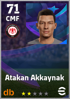 Atakan Akkaynak — CMF, OVR 71, MAX 71