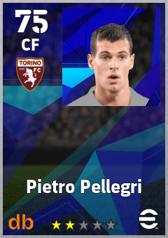 Pietro Pellegri — CF, OVR 75, MAX 75