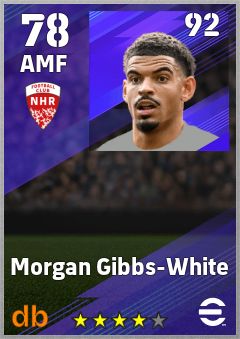 Morgan Gibbs-White eFootball player card