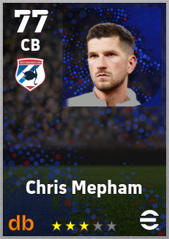 Chris Mepham — CB, OVR 77, MAX 77