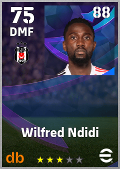 Wilfred Ndidi eFootball player card