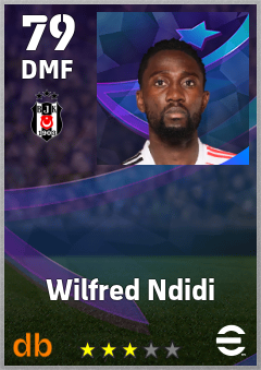 Wilfred Ndidi — DMF, OVR 79, MAX 88