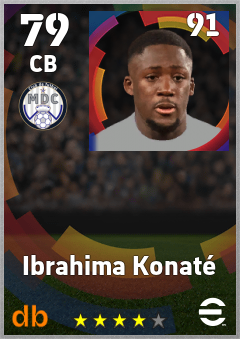 Ibrahima Konaté eFootball player card