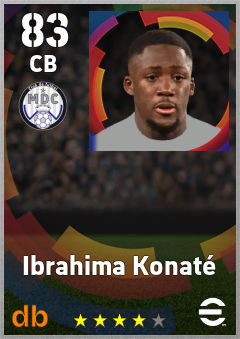 Ibrahima Konaté eFootball player card