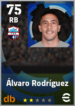 Álvaro Rodríguez — RB, OVR 75, MAX 75