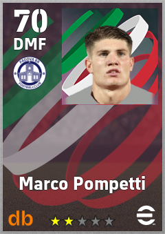 Marco Pompetti eFootball player card