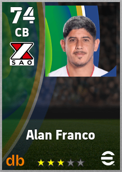 Alan Franco eFootball player card