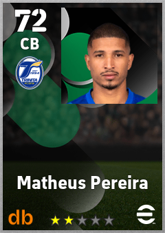 Matheus Pereira eFootball player card