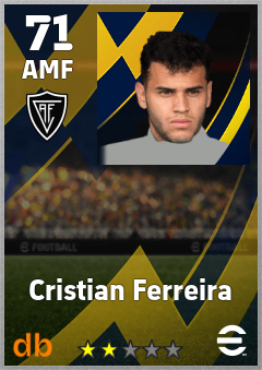 Cristian Ferreira — AMF, OVR 71, MAX 71