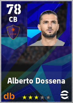 Alberto Dossena eFootball player card