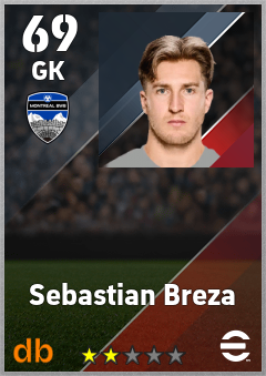 Sebastian Breza — GK, OVR 69, MAX 69