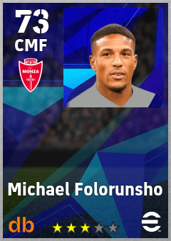Michael Folorunsho eFootball player card