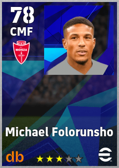 Michael Folorunsho eFootball player card