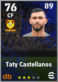 Taty Castellanos — CF, OVR 76, MAX 89