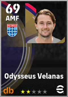 Odysseus Velanas eFootball player card