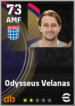 Odysseus Velanas — AMF, OVR 73, MAX 73