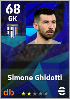 Simone Ghidotti eFootball player card