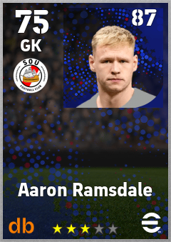 Aaron Ramsdale eFootball player card