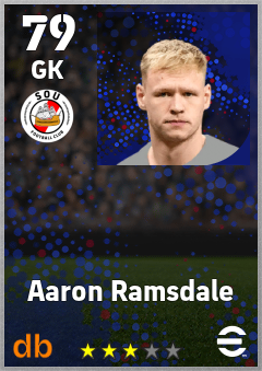 Aaron Ramsdale — GK, OVR 79, MAX 87
