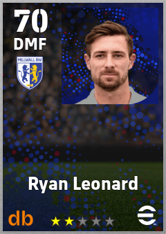 Ryan Leonard — DMF, OVR 70, MAX 70