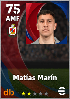 Matías Marín — AMF, OVR 75, MAX 75
