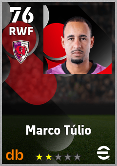 Marco Túlio — RWF, OVR 76, MAX 76