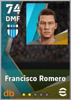 Francisco Romero eFootball player card