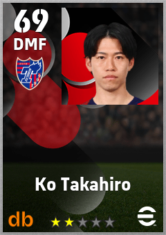 Ko Takahiro eFootball player card