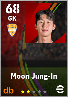 Moon Jung-In eFootball player card