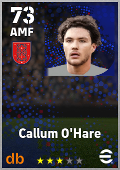 Callum O'Hare — AMF, OVR 73, MAX 73