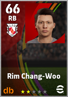 Rim Chang-Woo — RB, OVR 66, MAX 66