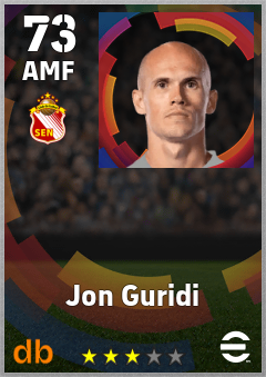 Jon Guridi eFootball player card