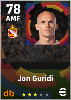 Jon Guridi — AMF, OVR 78, MAX 78