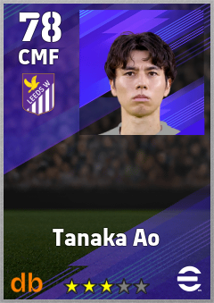Tanaka Ao — CMF, OVR 78, MAX 78