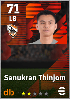 Sanukran Thinjom — LB, OVR 71, MAX 71