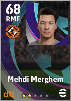 Mehdi Merghem — RMF, OVR 68, MAX 68