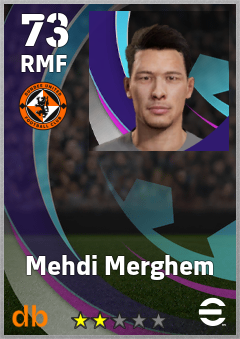 Mehdi Merghem — RMF, OVR 73, MAX 73