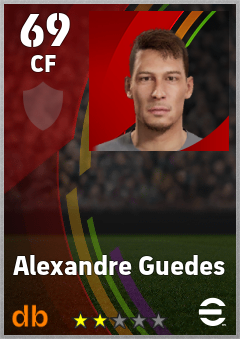 Alexandre Guedes eFootball player card
