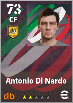 Antonio Di Nardo — CF, OVR 73, MAX 73