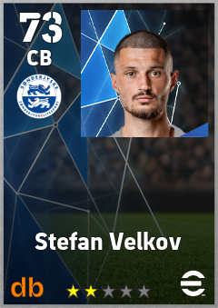 Stefan Velkov — CB, OVR 73, MAX 73