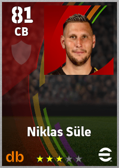 Niklas Süle eFootball player card
