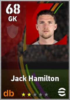 Jack Hamilton eFootball player card